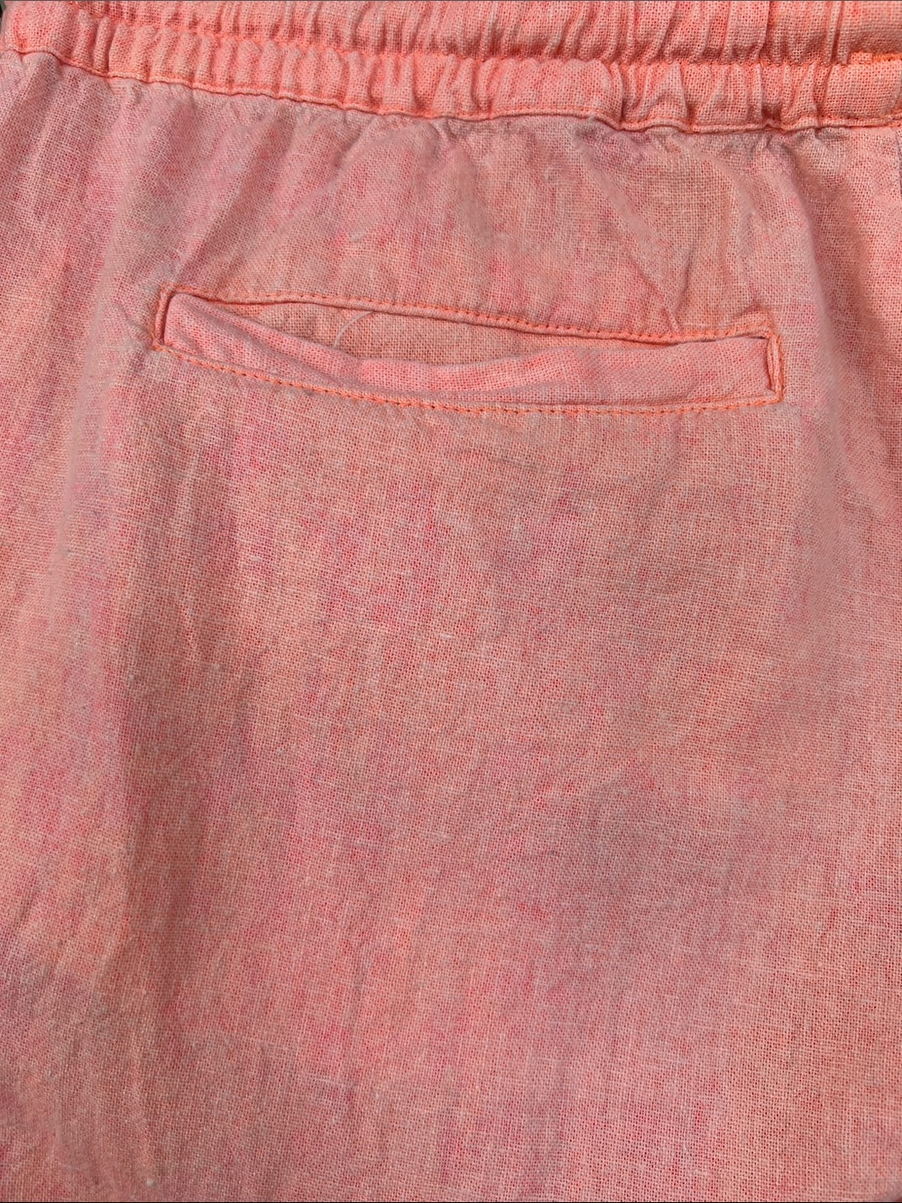 Roxy Linen Wide Leg Flare Drawstring Pants - Picture 9 of 13